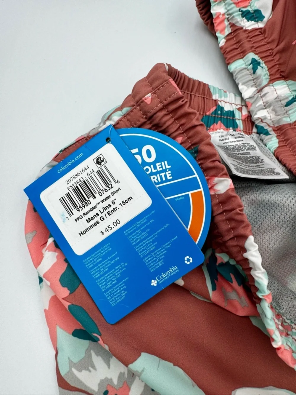 Columbia PFG Rambler Water Shorts 6